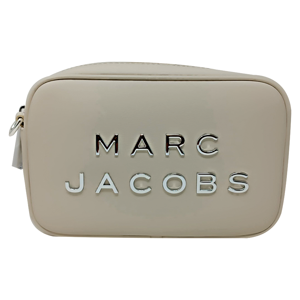 Marc Jacobs DTM Leather Crossbody de Cuero Marshmallow