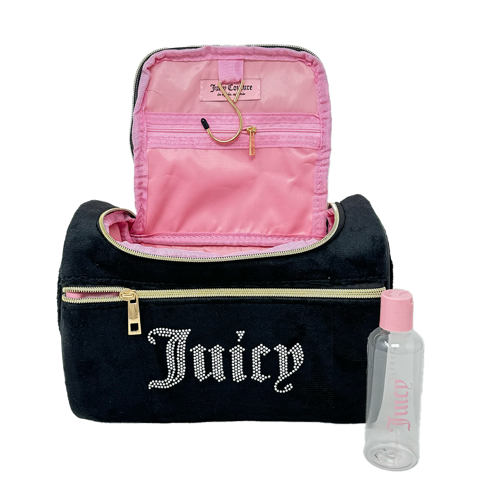 Juicy Couture Bolsa De Cosmético Black Silver