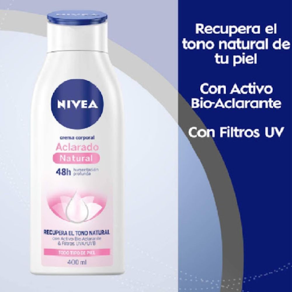 Nivea Crema Corporal Aclarado Natural 400ml