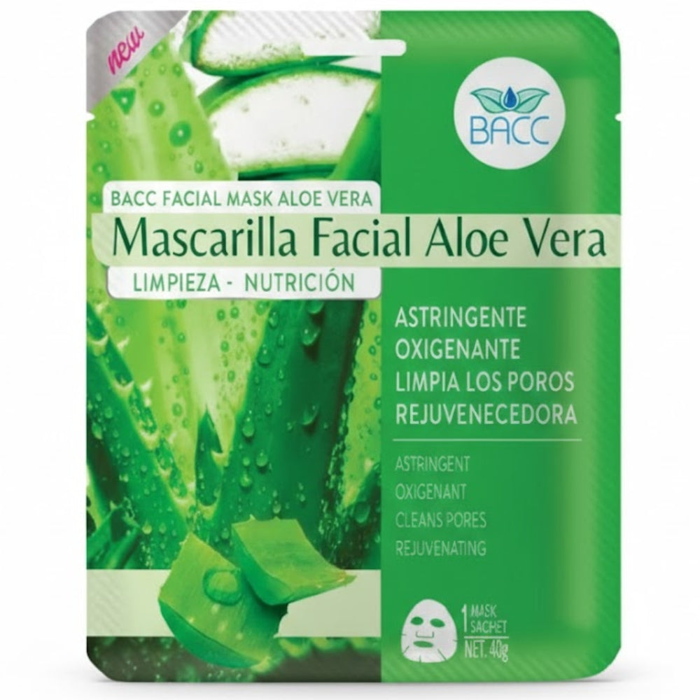 BACC Mascara Facial Aloe Vera 40gr