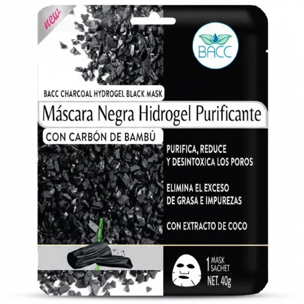 BACC Mascara Facial Negra Hidrogel 40gr