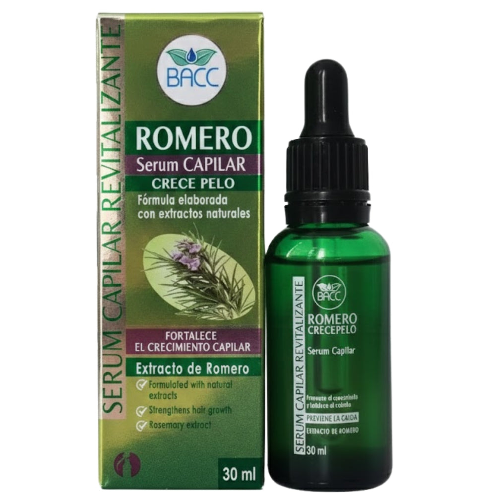 BACC Serum Accion Crecimiento Romero Crecepelo 30ml