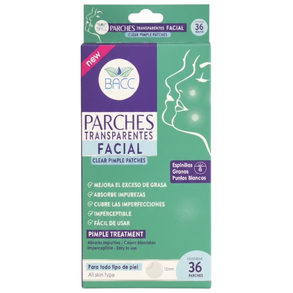 BACC Parches para Acne 36 Parches