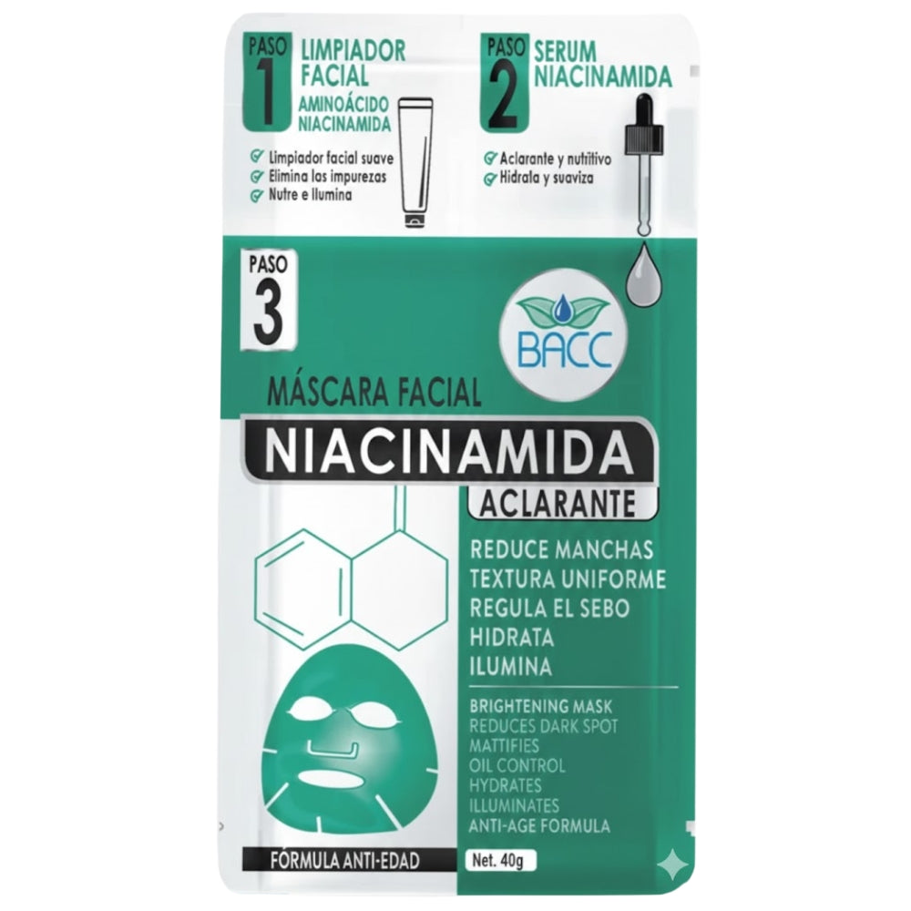 BACC Mascara Facial Niacinamida 40gr