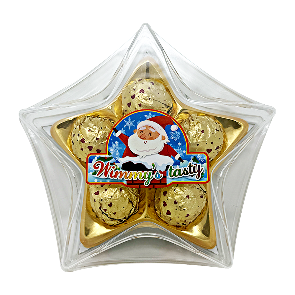 Wimmy's Bombonera Estrella de Navidad 5 Bombones