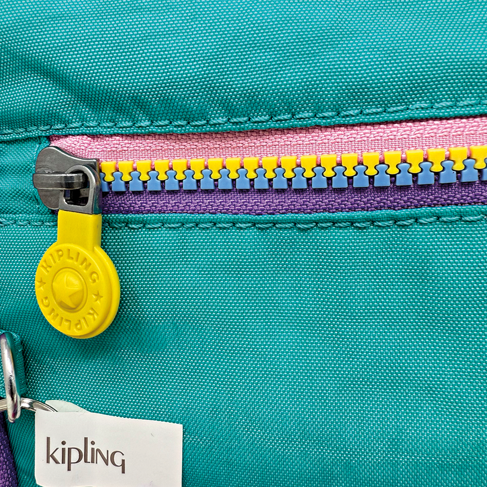 Kipling Lonchera Ermy Rainbow Pop Peacock Teal