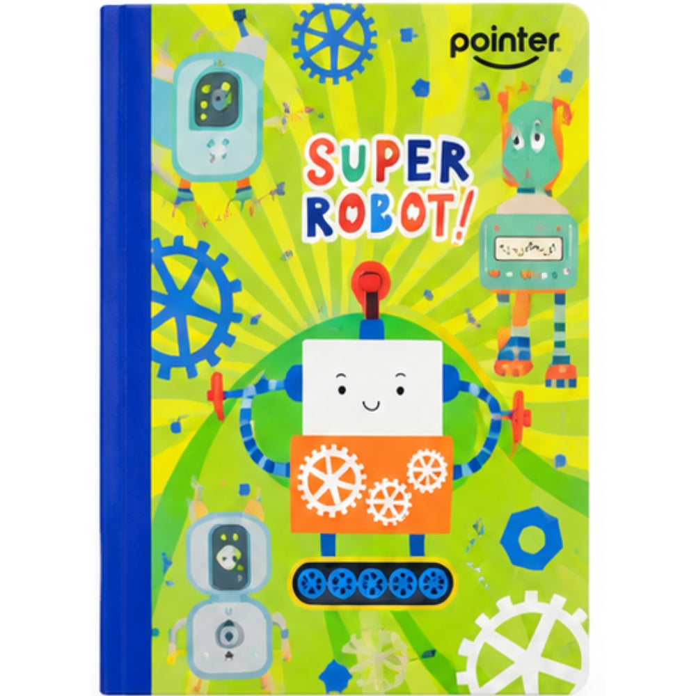 Pointer Libreta Empastada Cuadriculada Niños 100 hojas Opciones Varias