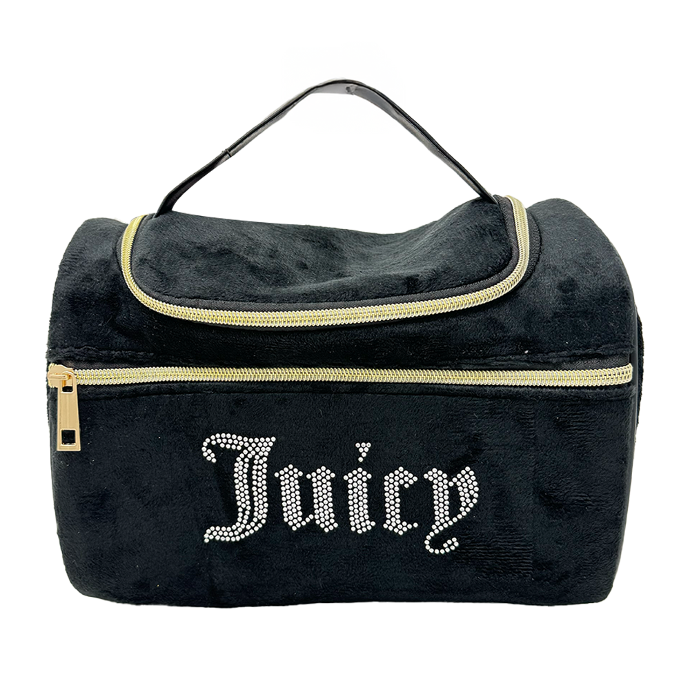 Juicy Couture Bolsa De Cosmético Black Silver