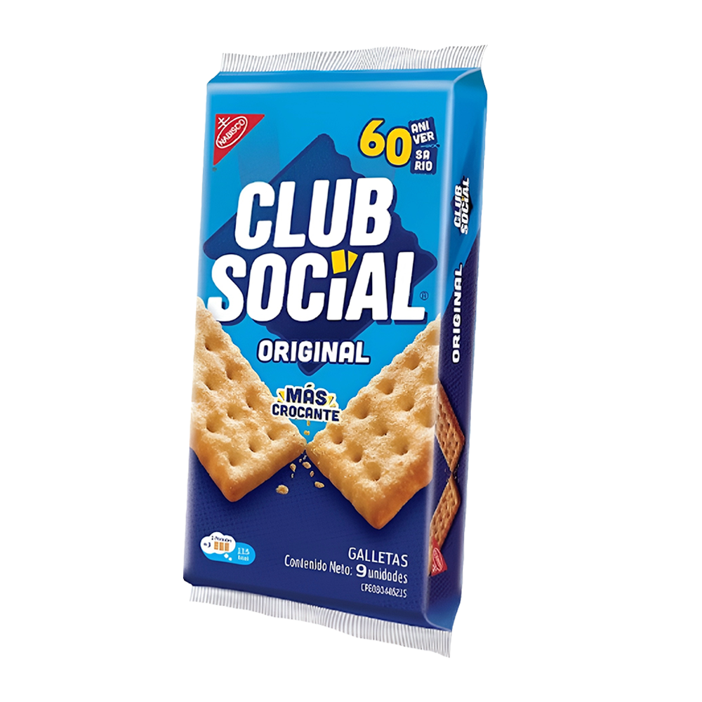 Galletas Club Social Original 9 und 234 grs