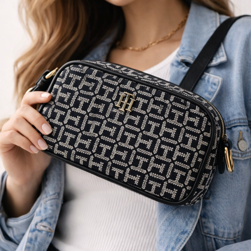 Tommy Hilfiger Cartera Crossbody Monogram