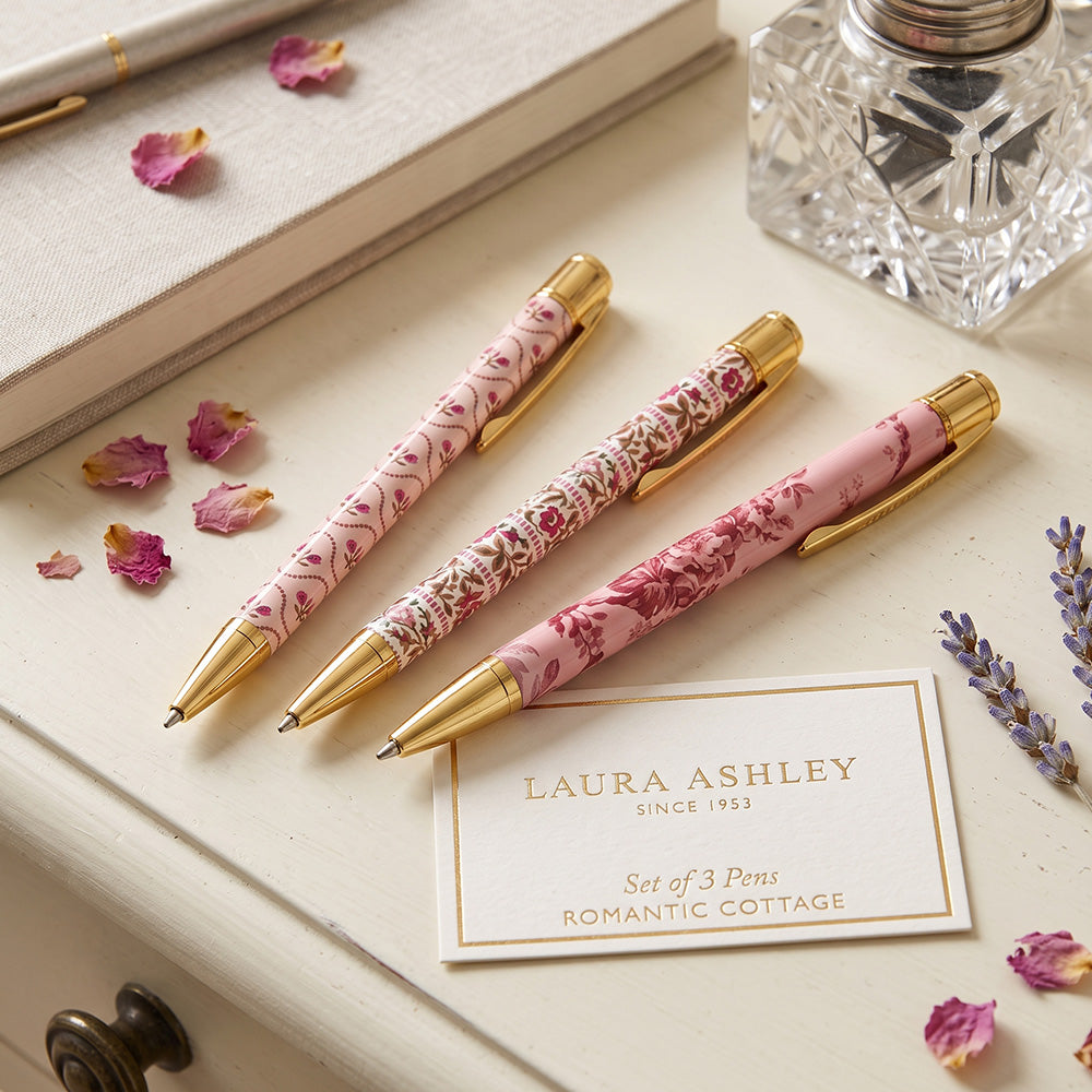 Laura Ashley Set De Bolígrafos 3Und