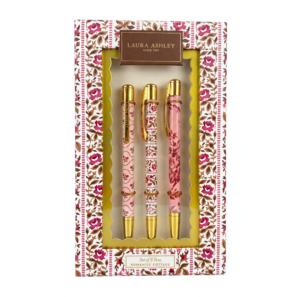 Laura Ashley Set De Bolígrafos 3Und