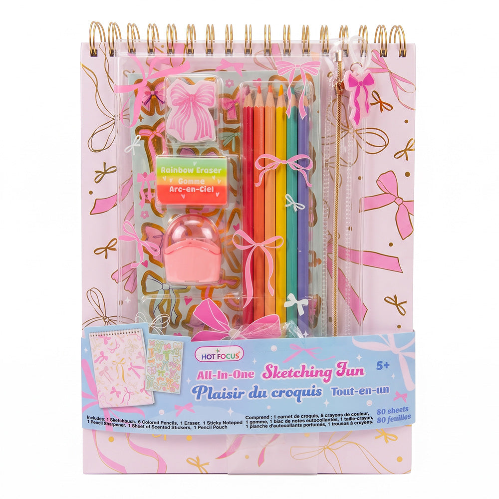 Hot Focus All In One Sketching Libreta + Cuaderno