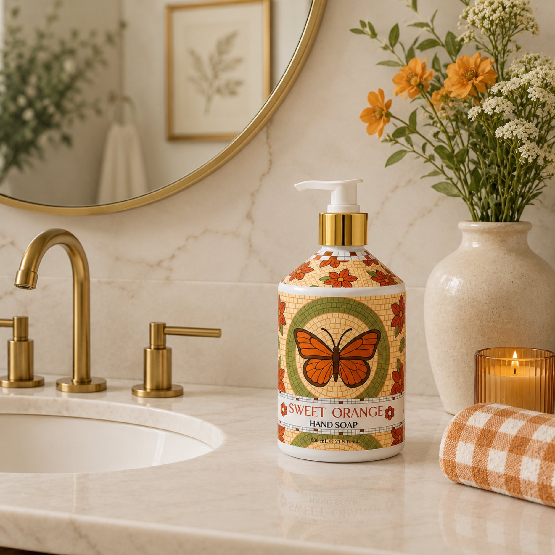 Home and Body Sweet Orange Hand Soap 636ml