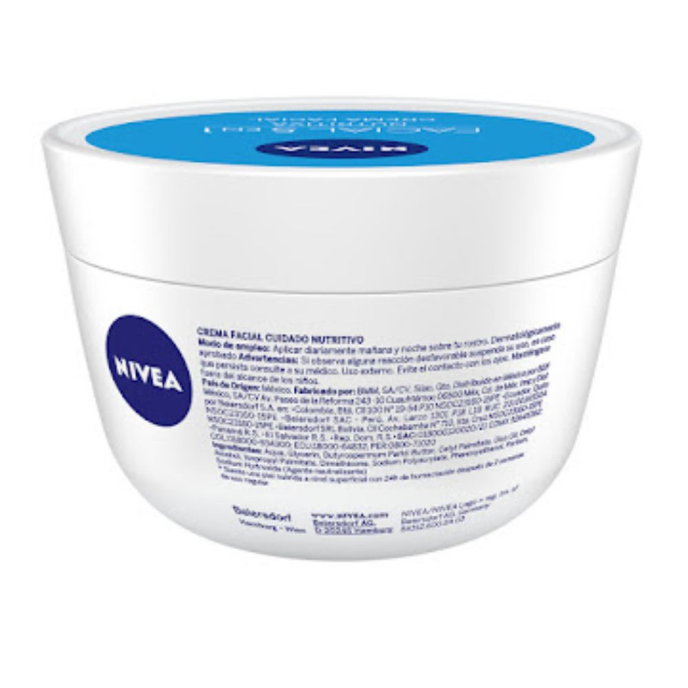 Nivea Crema Facial 5en1 Cuidado Nutritivo 200ml