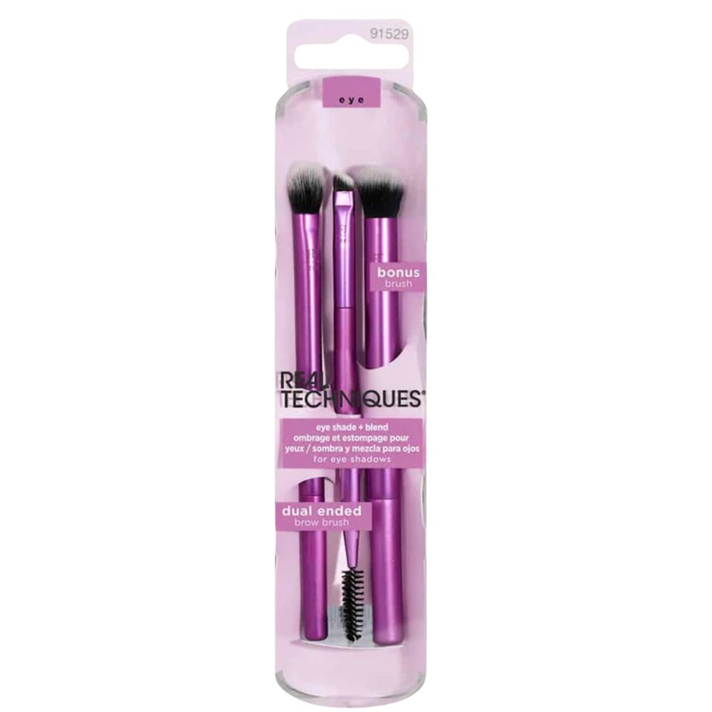 Real Techniques Eye Shade & Blend Makeup Brush Trio