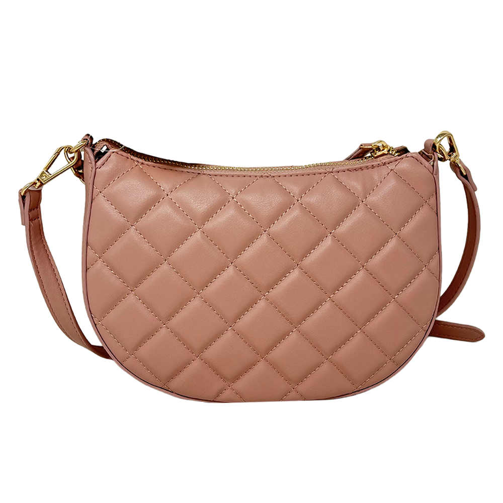 Anne Klein Cartera Quilted Chain Should Rose