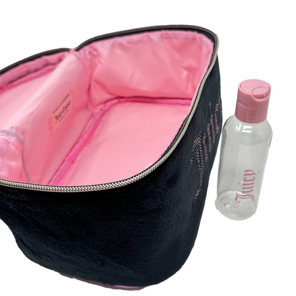 Juicy Couture Bolsa De Cosmético Black Pink