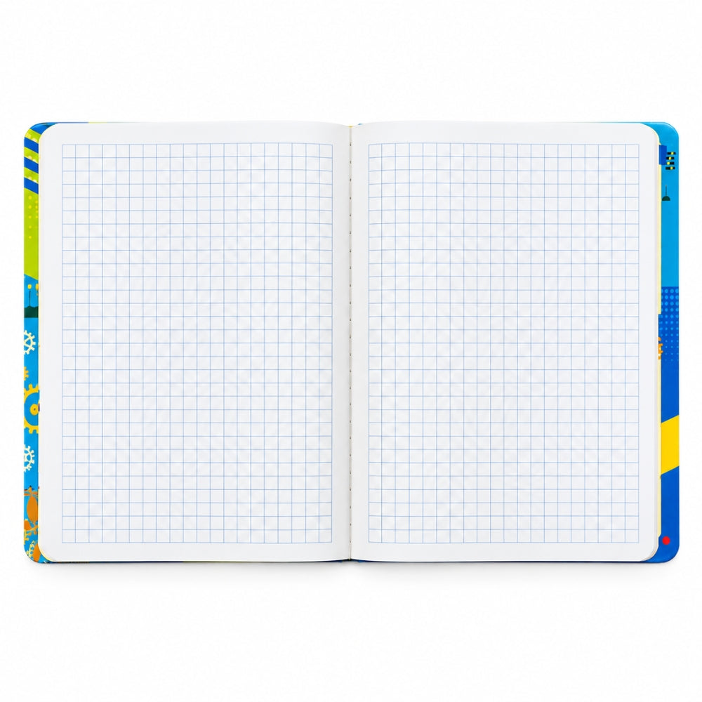 Pointer Libreta Empastada Cuadriculada Niños 100 hojas Opciones Varias