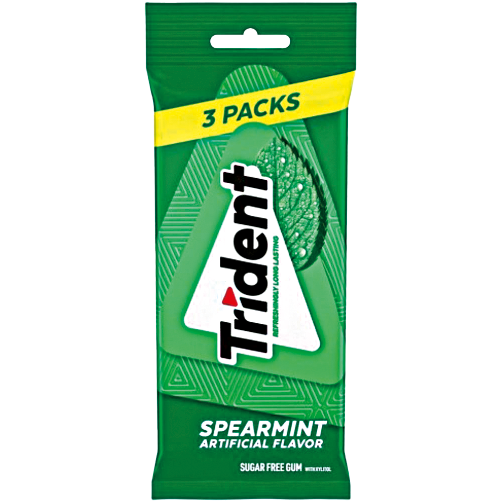 Trident Spearmint 3 Pack 14und c/u