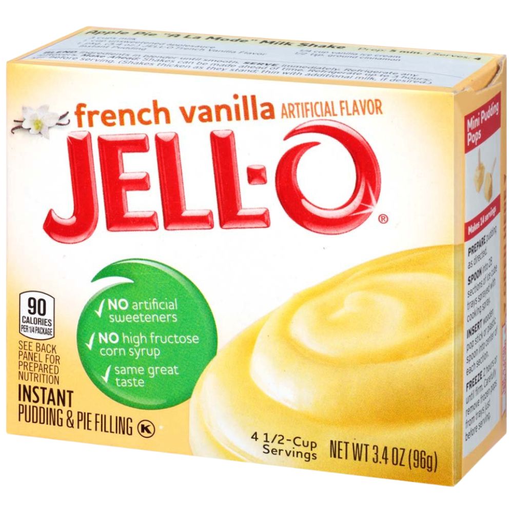 Pudding Jell-o French Vanilla 96gr