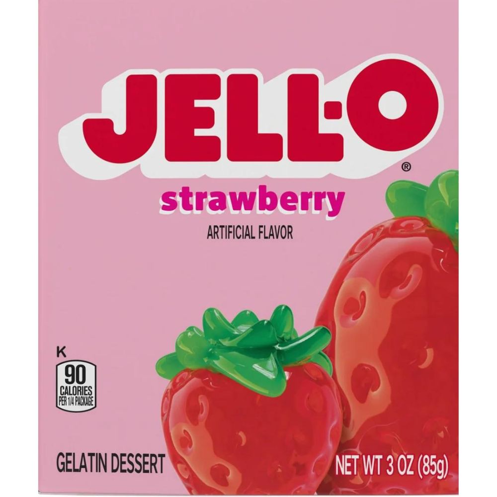 Gelatina Jell-O Strawberry 85gr