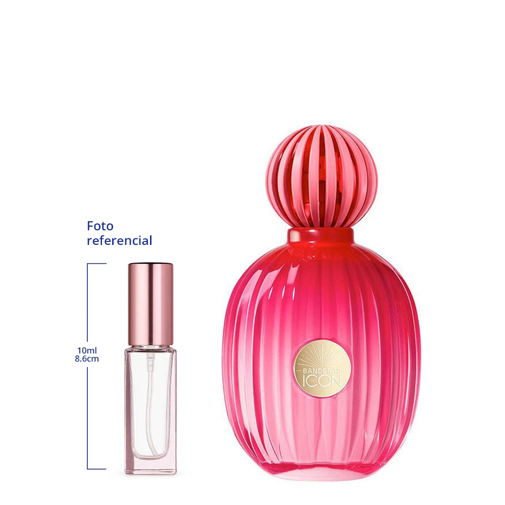 Antonio Banderas The Icon Decant Travel Size 10ml Sprays Aprox Eau De Parfum for Women