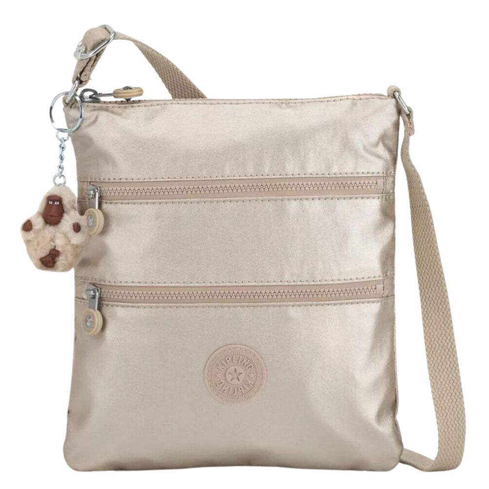 Kipling Keiko Crossbody Bag Starry Gold Metallic