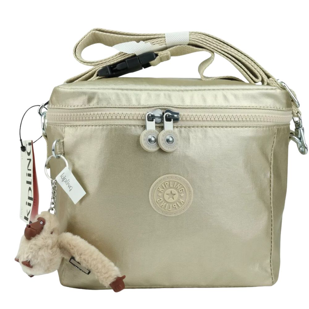 Kipling Lonchera Graham Starry Gold Metallic