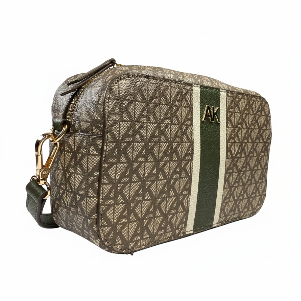Anne Klein Cartera Crossbody Varsity Dark Olive