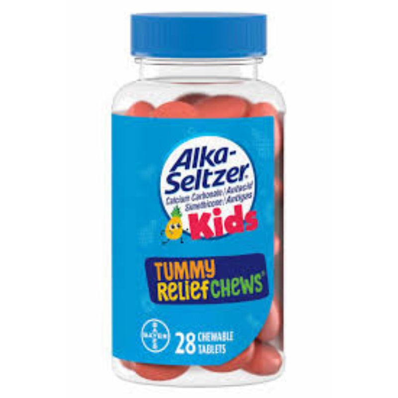 Alka Seltzer Kids Tummy Reflief Chews 28 Chewable Tablets