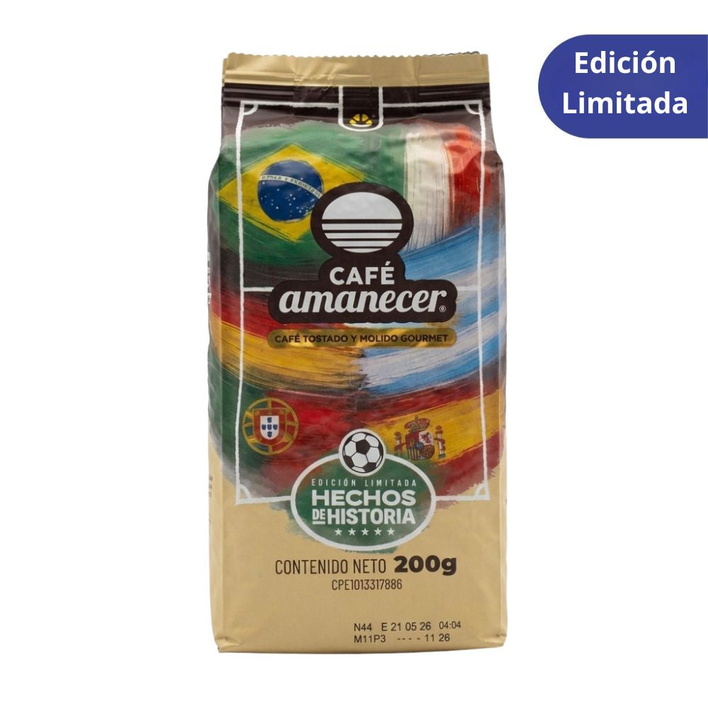 Café Amanecer Tostado y Molido Gourmet 200g