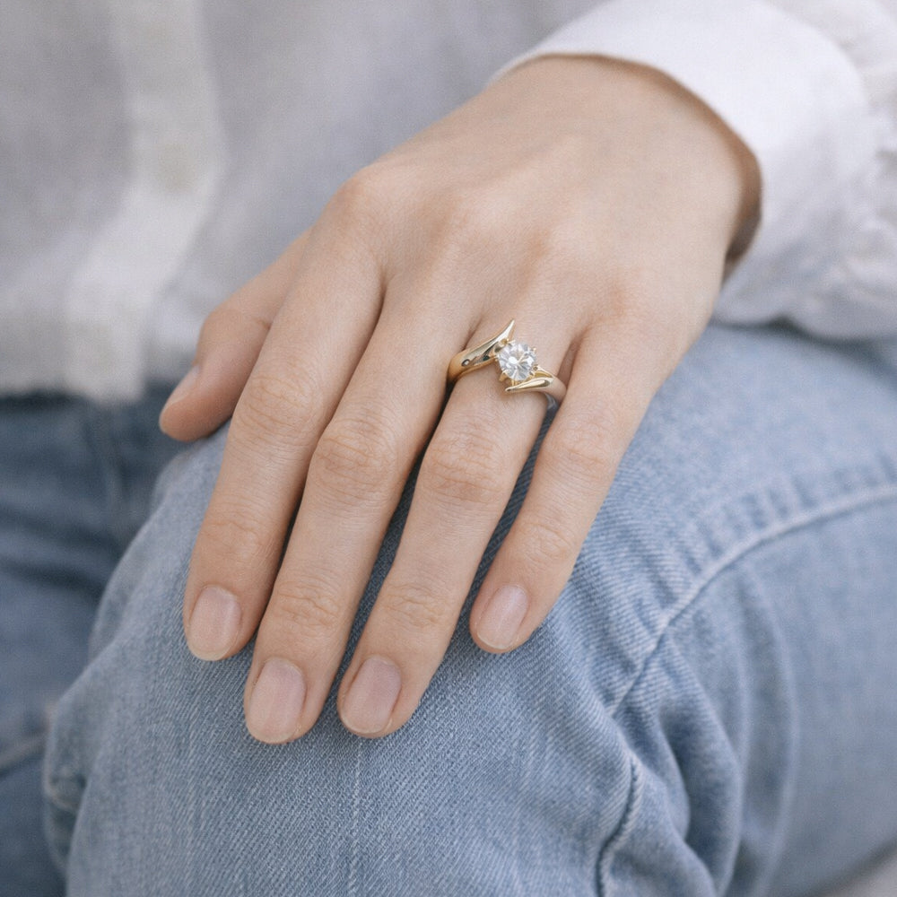 H&Co Anillo Ajustable Para Damas Monarca