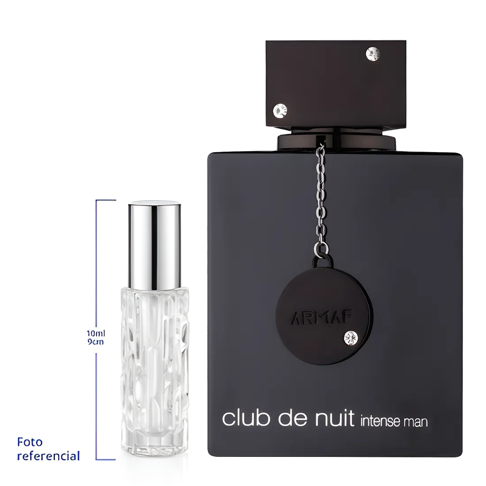 Armaf Club De Nuit Intense Decant Travel Size 10ml 150 Sprays Aprox Eau De Toilette For Men