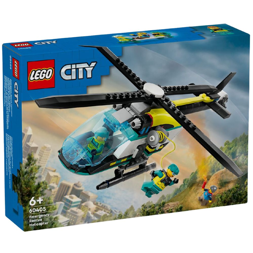 Lego City Emergency Rescue Helicopter 226 Piezas