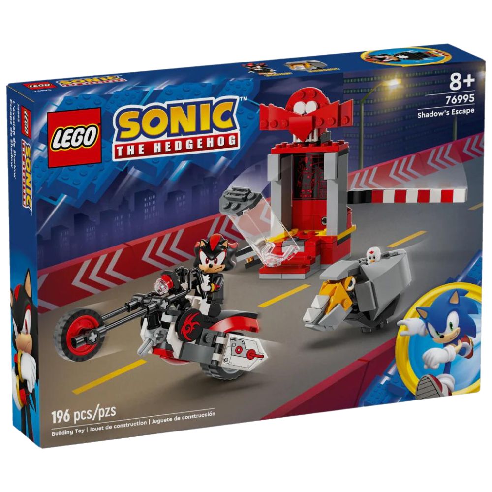 Lego Sonic Shadow's Escape 196 Piezas