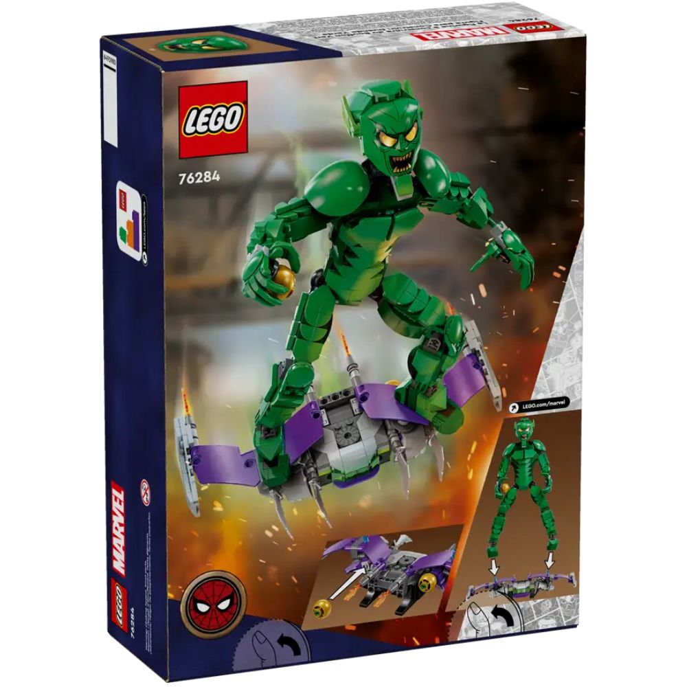 Lego Marvel Green Goblin Construction Figure 471 Piezas