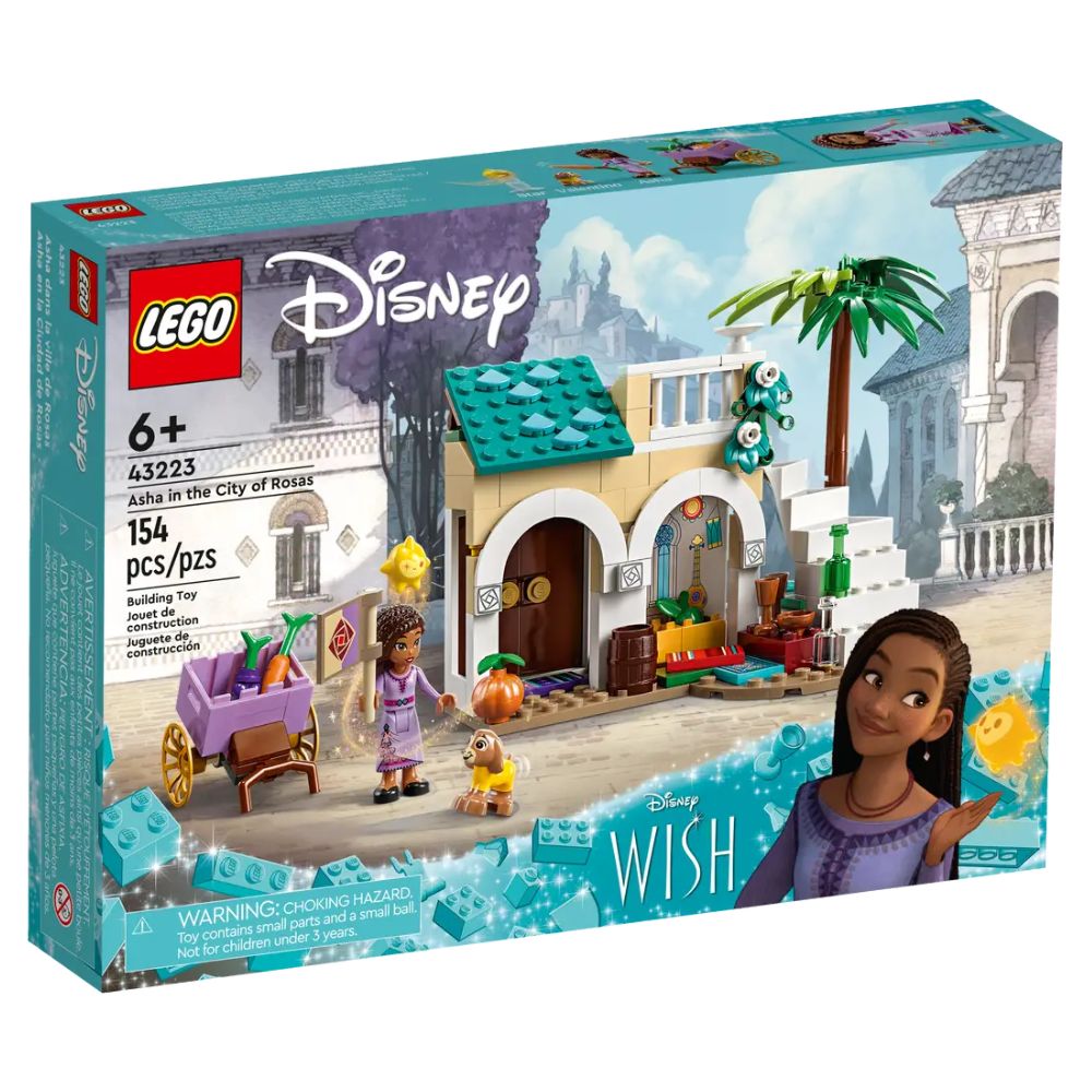 Lego Disney Asha in the City of Rosas 154 Piezas