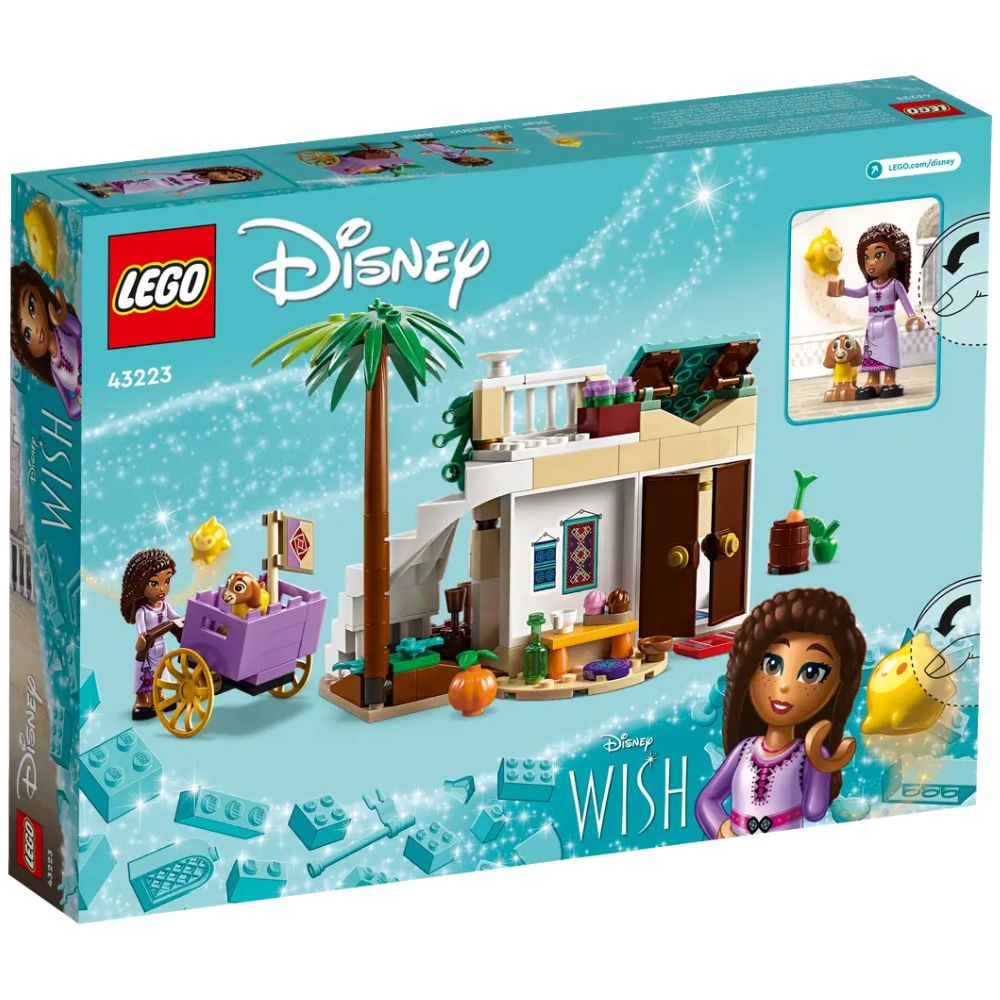 Lego Disney Asha in the City of Rosas 154 Piezas