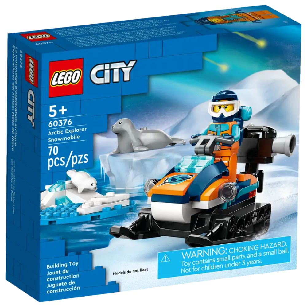 Lego City Arctic Explorer Snowmobile 70 Piezas