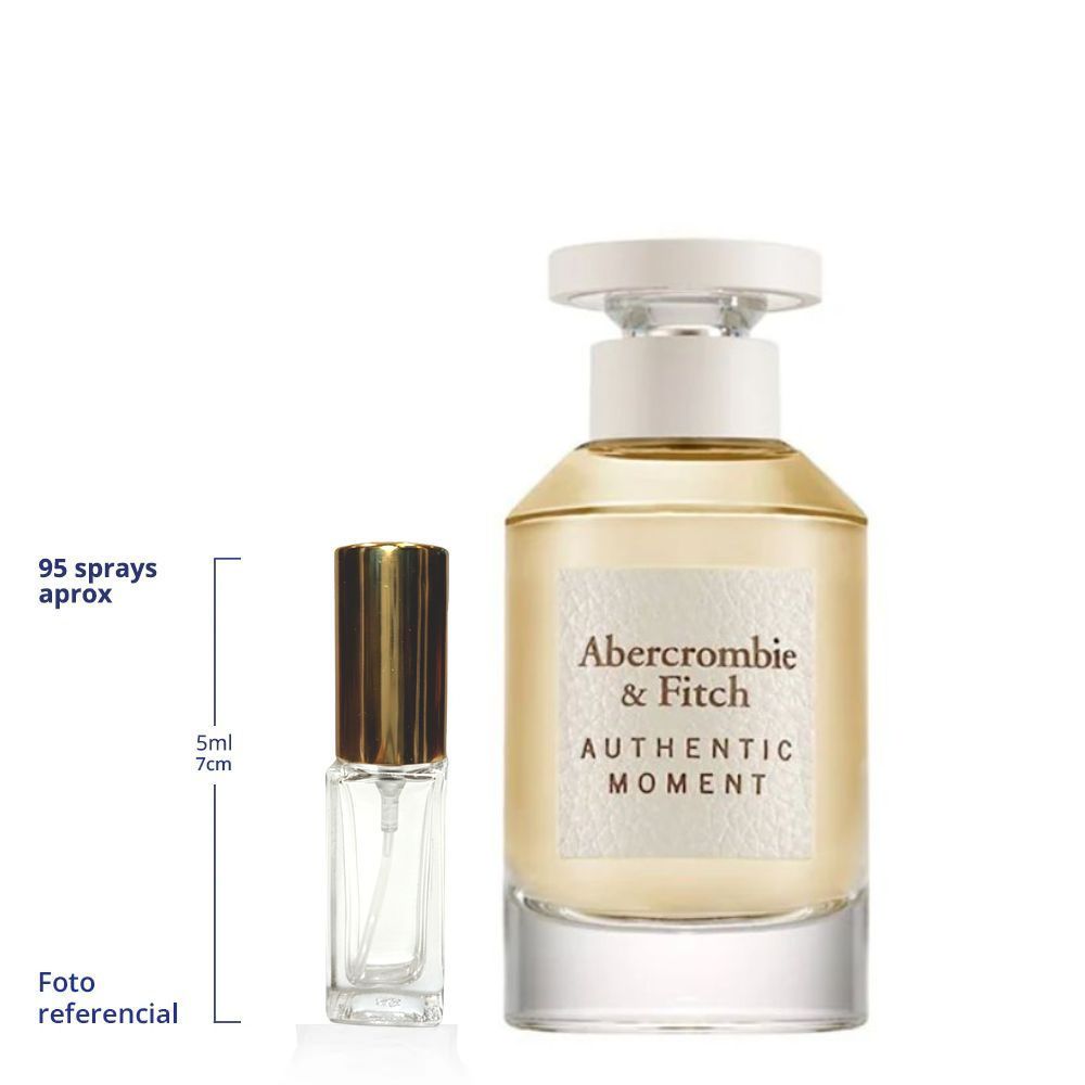 Abercrombie & Fitch Authentic Moment Decant Travel Size Eau Parfum For Woman