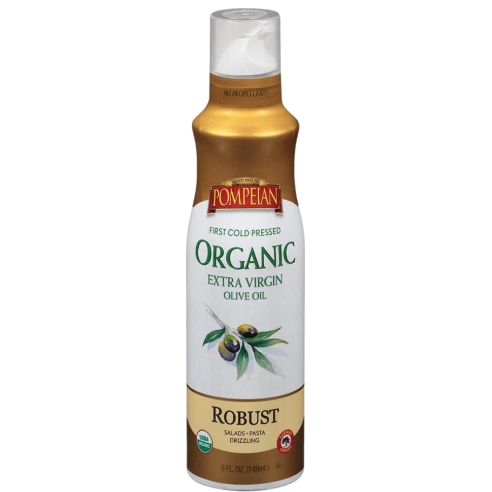 Aceite de Oliva Pompeian Organic Extra Virgin Robust 148ml
