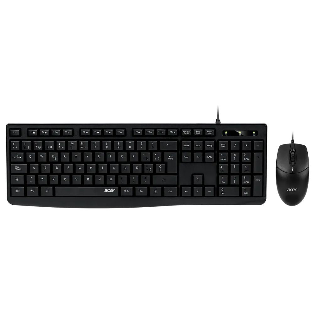 Acer Combo Teclado + Mouse EAK040 Color Negro