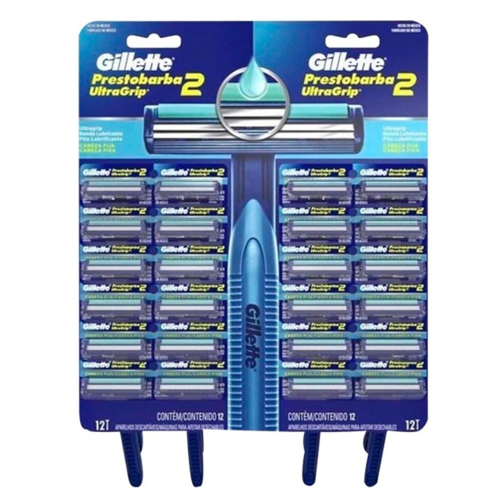 Afeitadoras Gillete Prestobarba Ultra Grip 24und