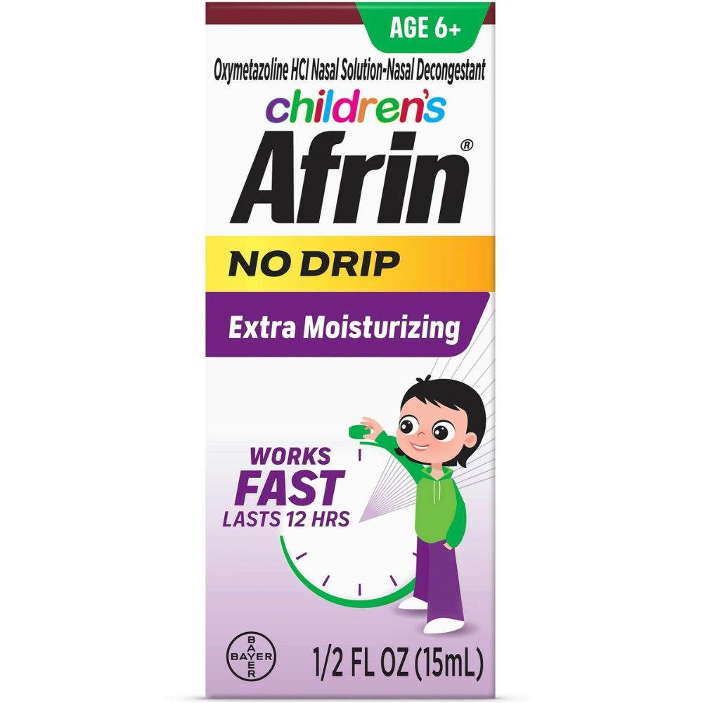 Afrin Descongestionante Children No Drip Extra Moisturizing 15ml