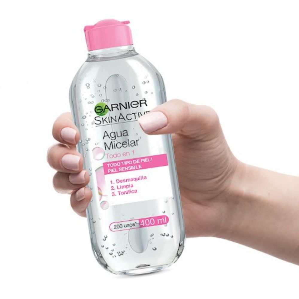 Agua Micelar Garnier Cleansing Water All Skin Types 400 ml