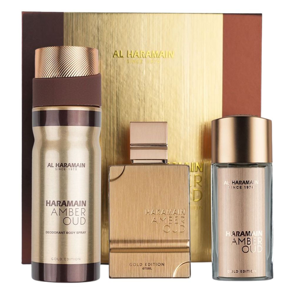 Al Haramain Amber Oud Gold Edition Gift Set
