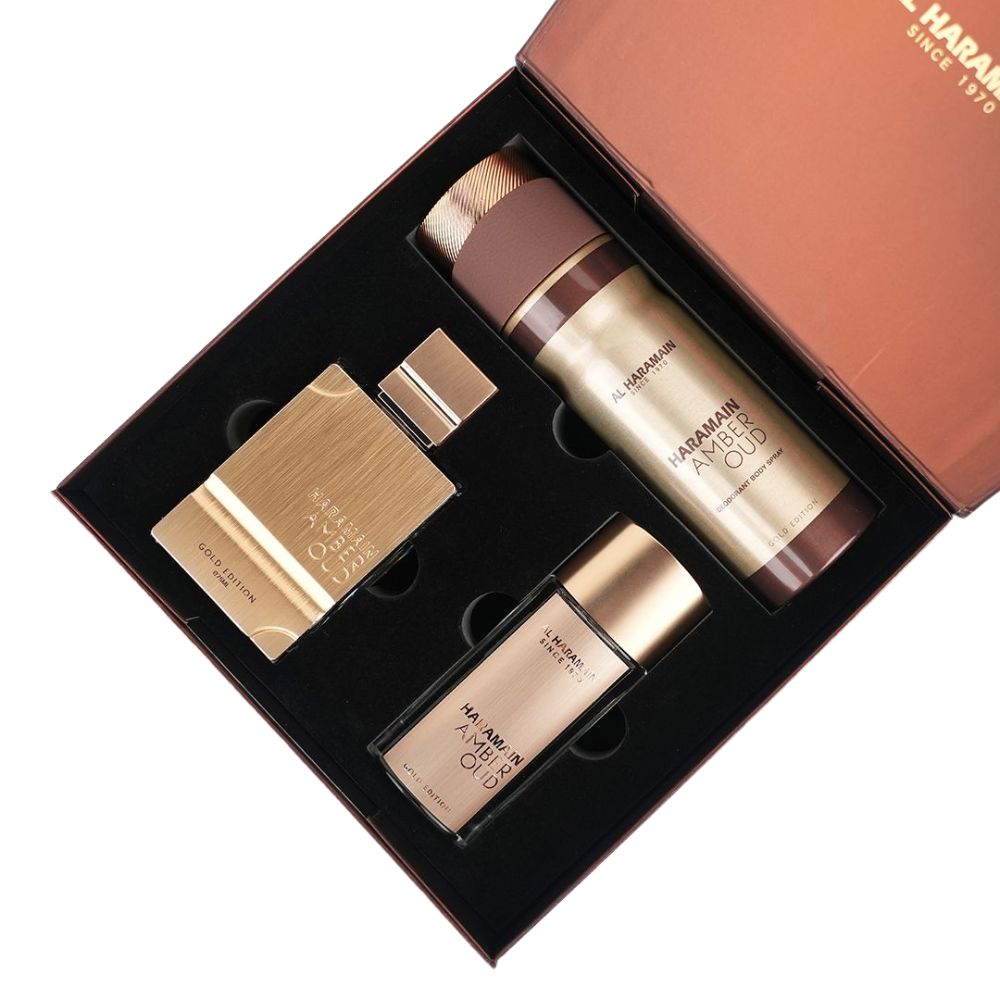 Al Haramain Amber Oud Gold Edition Gift Set