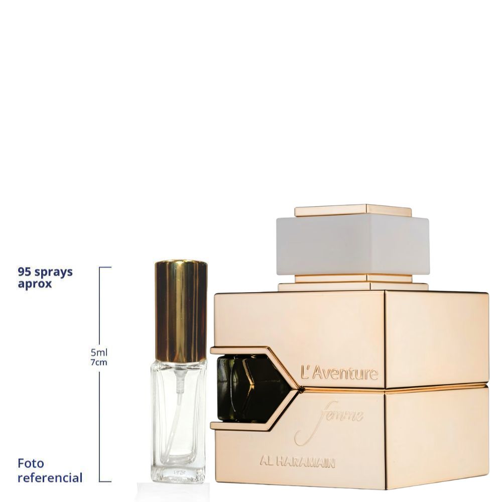 Al Haramain L'Aventure Femme Decant Travel Size Eau De Parfum For Woman