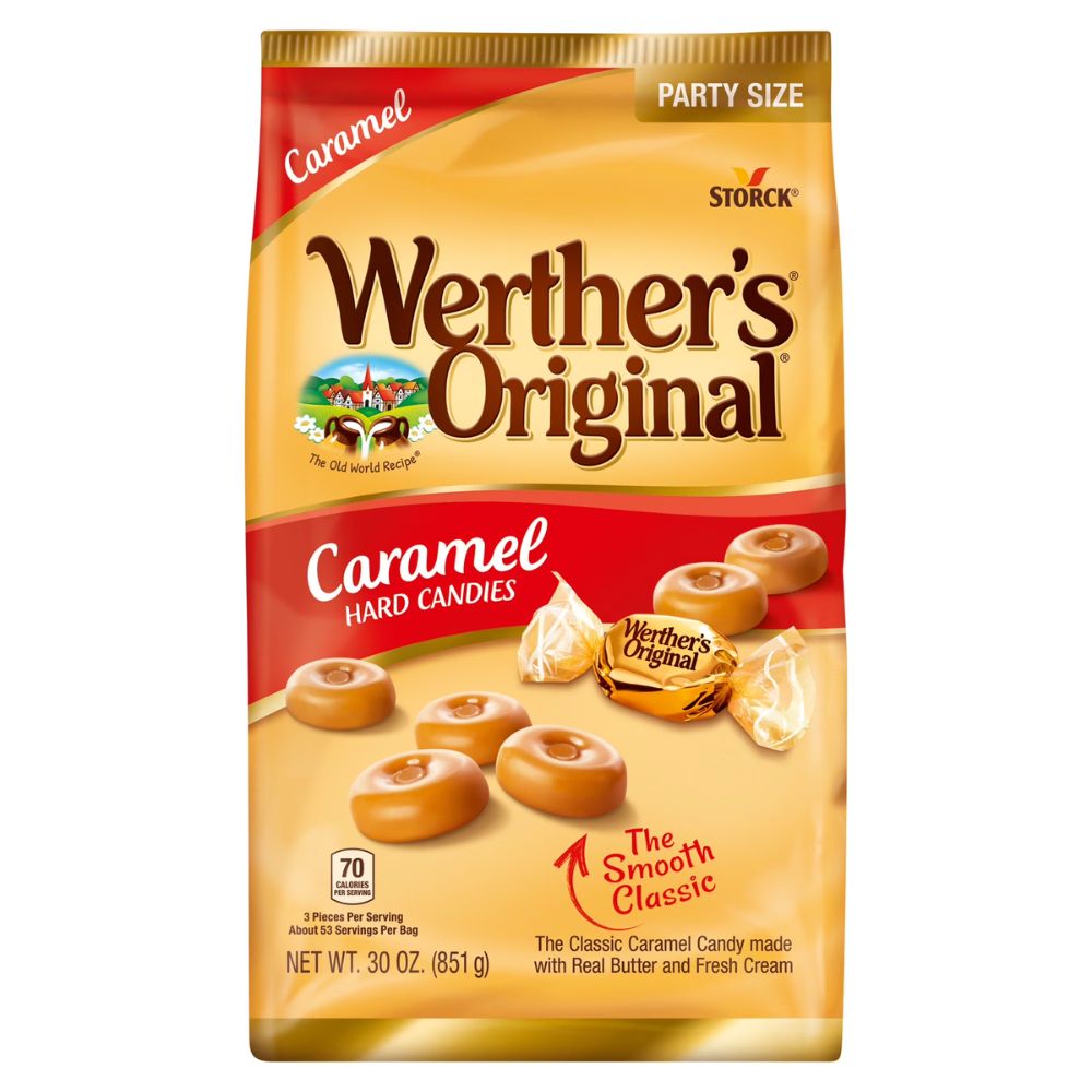 Werther's Original Caramel Hard Candies 851gr